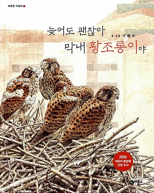 늦어도 괜찮아 막내 황조롱이야 표지